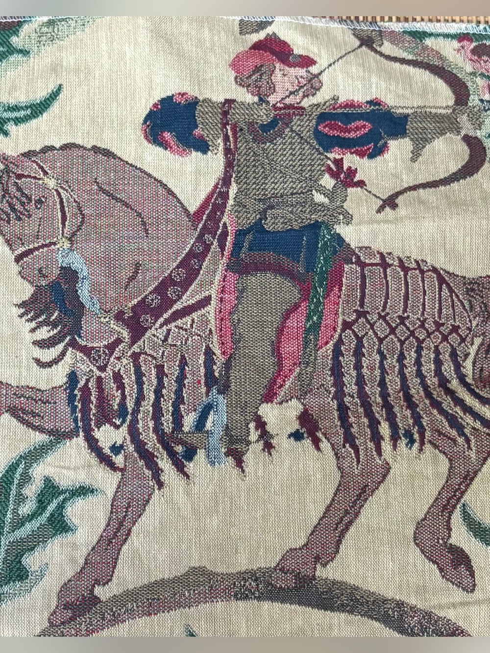 Vintage Kravet Biltmore Estate Collection Medieval Tapestry Fabric
